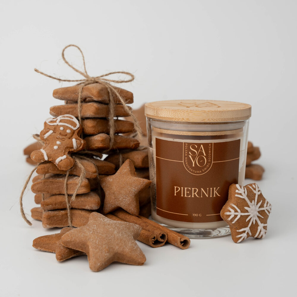 Piernik Świeca Sojowa